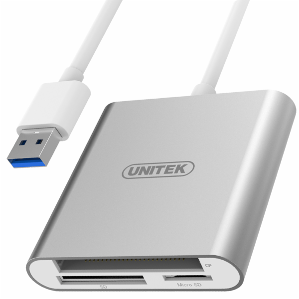 UNITEK Y-9313 čtečka karet USB 3.2 Gen 1 (3.1 Gen 1) Stří...