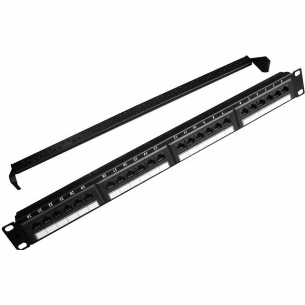 Gembird 24 Port 1U Kat.5E Patch panel