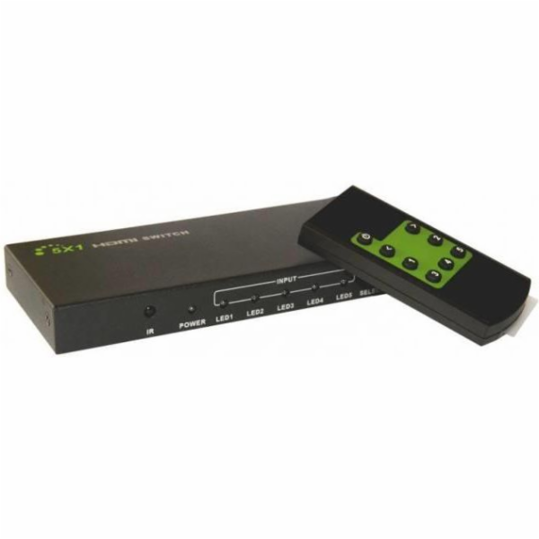 Techly HDMI 5/1, 4K,2K,3D – 020713