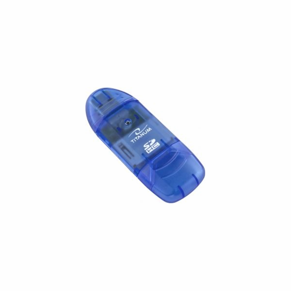 TITANUM TA101B čtečka karet Modrá USB 2.0