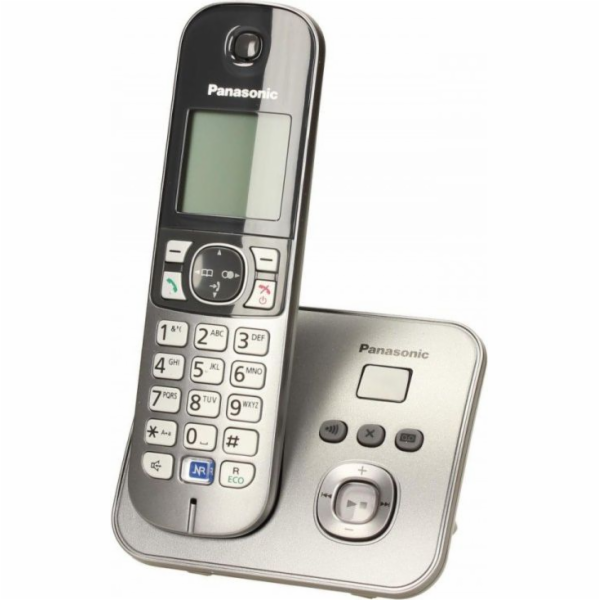 Panasonic KX-TG6821PDM Šedý stolní telefon
