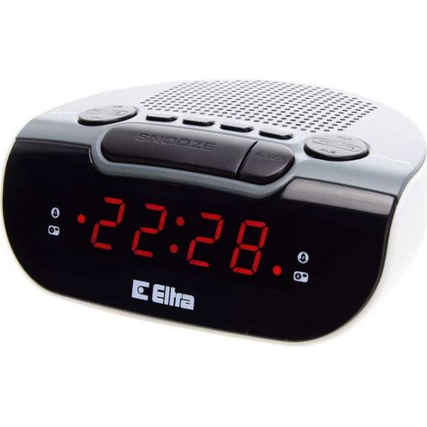 Rádiobudík Eltra ZEBU 06PLL šedo-bílý