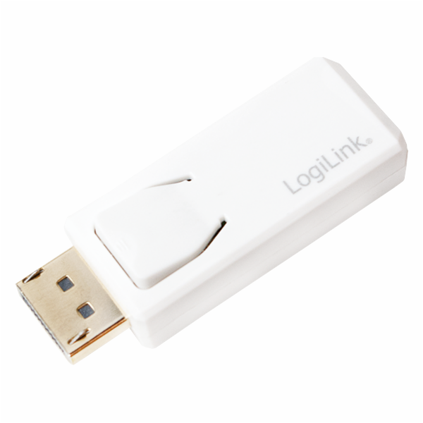 AV LogiLink DisplayPort adaptér – HDMI bílý (CV0100)
