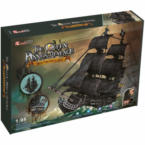 CubicFun - Puzzle 3D The Queen Anne s Revenge