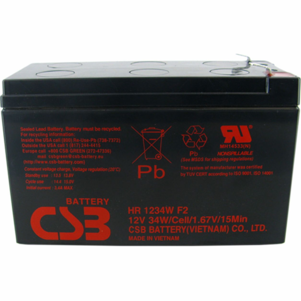 Baterie Fideltronik HR 1234WF2 12V / 9Ah