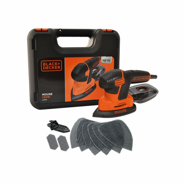 BLACK+DECKER Bruska na myš KA2500K, delta bruska