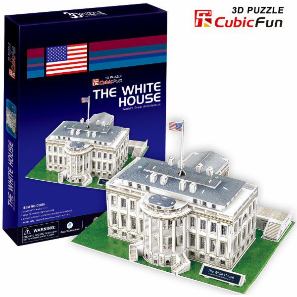 Cubicfun Puzzle 3d Bílý dům - C060H