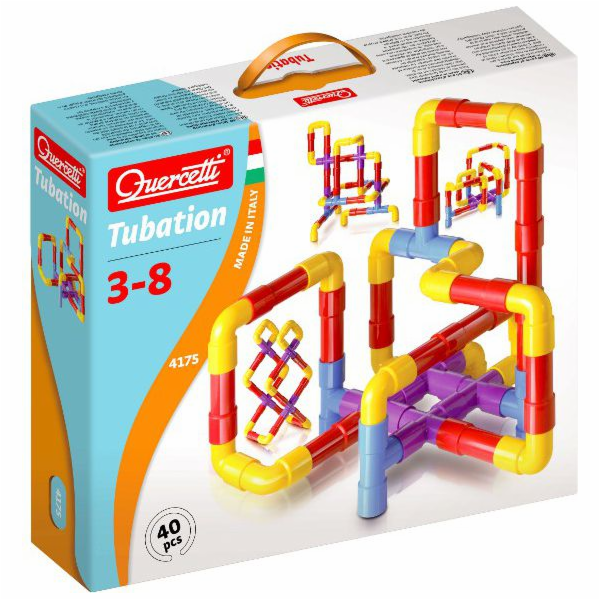 Quercetti PUZZLE TUBATION 40 EL. 4175