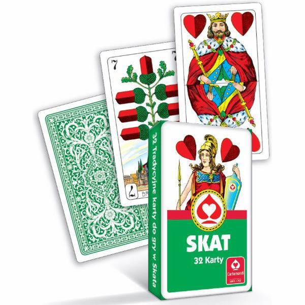 Tradiční hra Cartamundi Skat – 1289000781