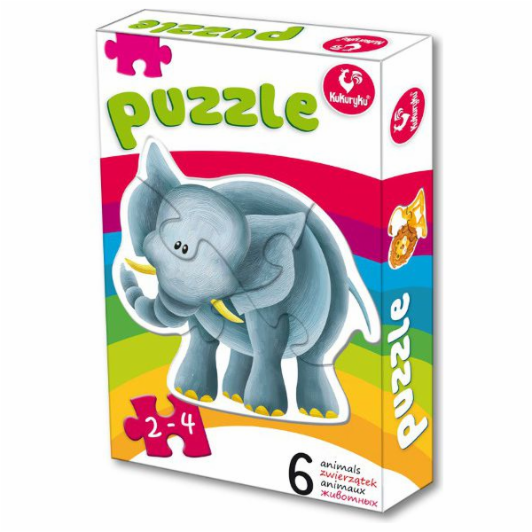 Promatek PROMATEK První puzzle, Zvířátka 2 - 0314