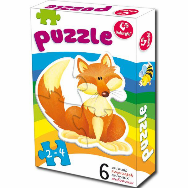 Promatek PROMATEK První puzzle, Zvířátka 1 - 0321
