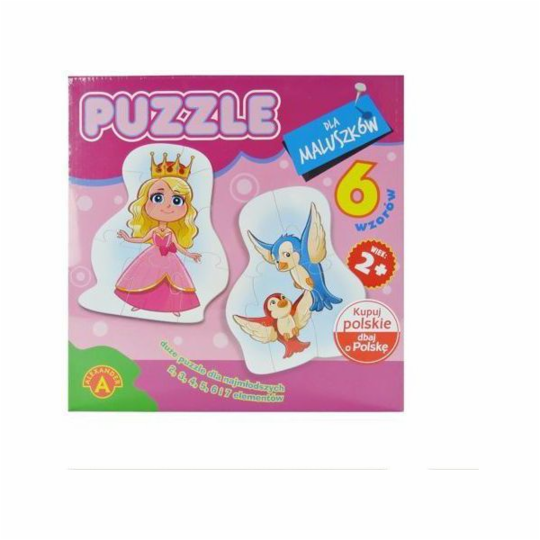 Alexander Puzzle pro nejmenší - princezna