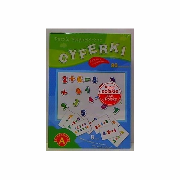 Alexander - PUZZLE S MAGNETICKÝMI ČÍSLAMI - 5906018017380