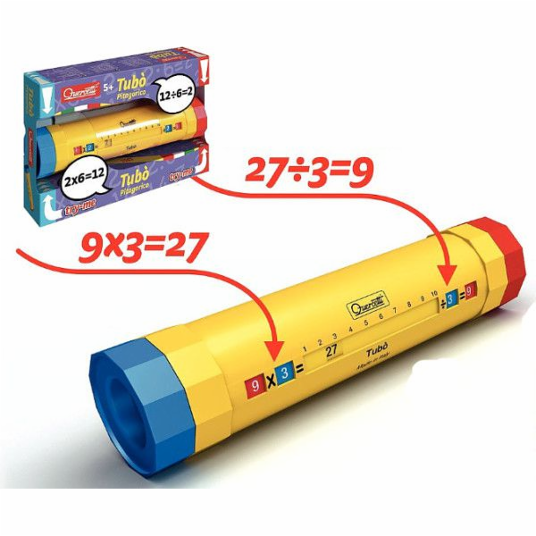 Quercetti TUBE PRO UČENÍ TABULEK - (2561)