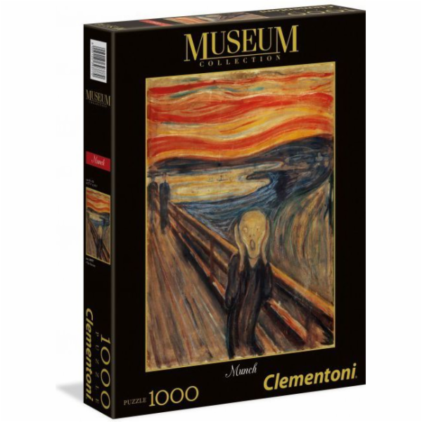 Sbírka muzea Clementoni: Munch - Výkřik, hádanka