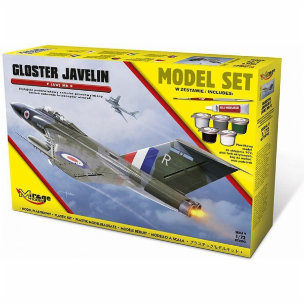 Gloster Javelin F Mk9 model set