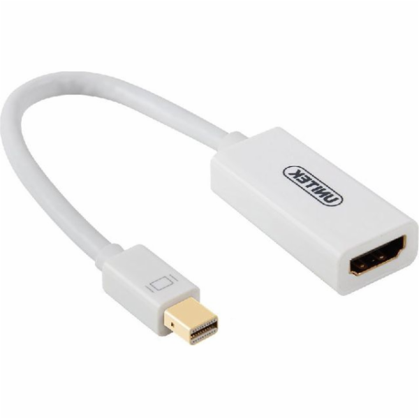 AV Unitek DisplayPort Mini adaptér – HDMI bílý (Y-6331)