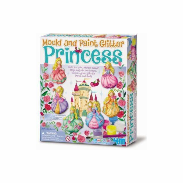 4M sádrový odlitek – třpytivé princezny (229860)