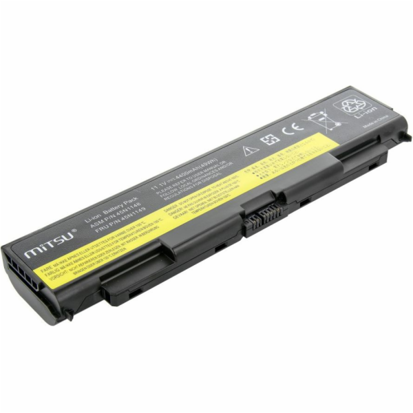 Baterie Mitsu pro Lenovo T440p, W540, 4400mAh, 11,1V (BC ...