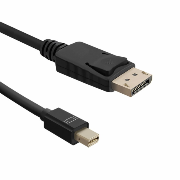 Kabel Qoltec DisplayPort Mini – DisplayPort 1,8 m černý (...