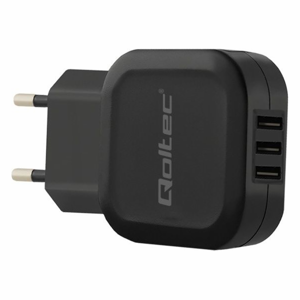 Qoltec Smartphone / Tablet 3xUSB nabíječka (50191)