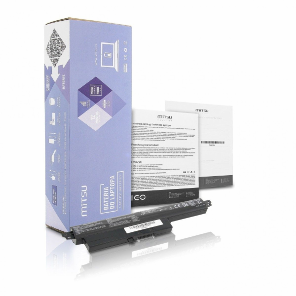 Baterie Mitsu pro Asus Vivobook S200, X200 2200mAh (BC / ...
