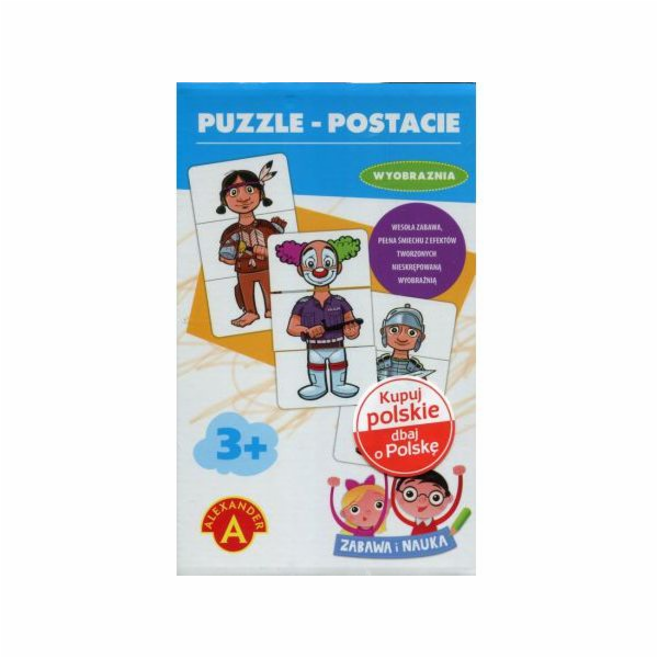 Alexander Puzzle Characters-Zábava a věda (1839)