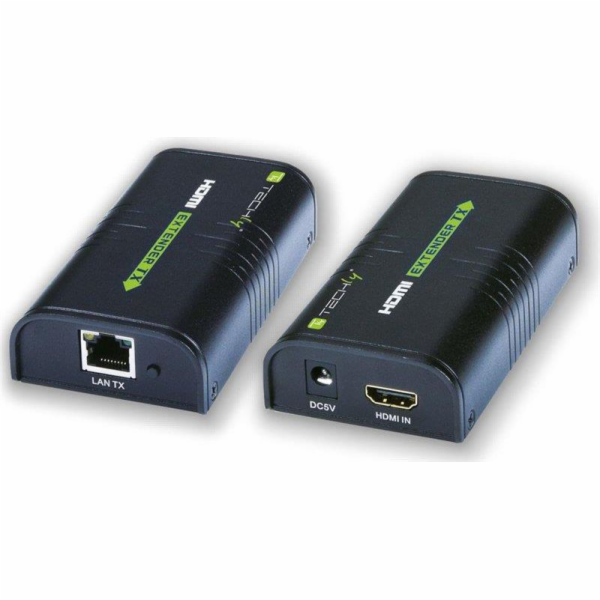 Techly Amplifier / Splitter HDMI Over IP Network IDATA EX...