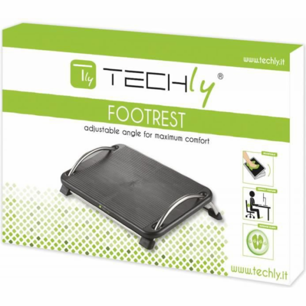 Techly ICA-FR 13 podložka pod nohy Černá