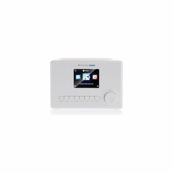 Umělecké internetové rádio X102 LCD bílé