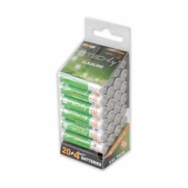 Baterie Techly High Energy AAA / R03 24ks