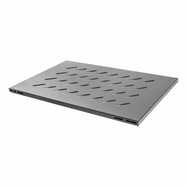 Police pro 19palcové skříně 1000mm 1U 483x750mm černá