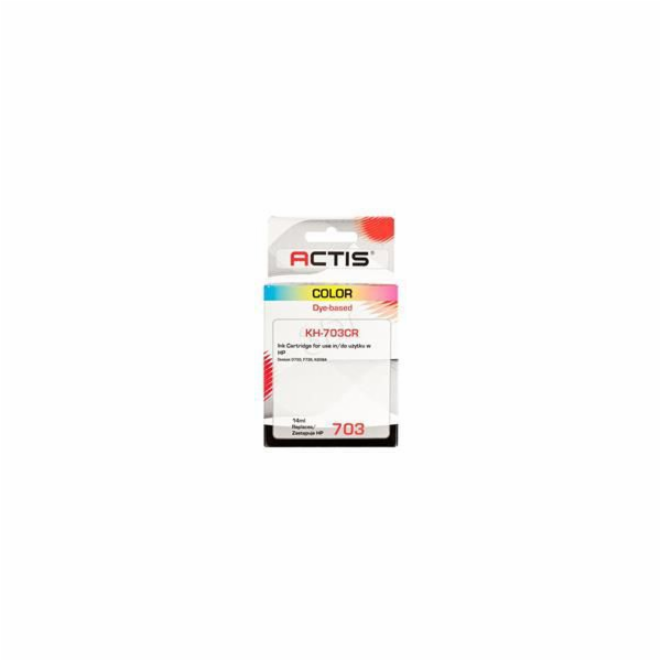 Actis KH-703CR (náhradní inkoust HP 703 CD888AE; standard...