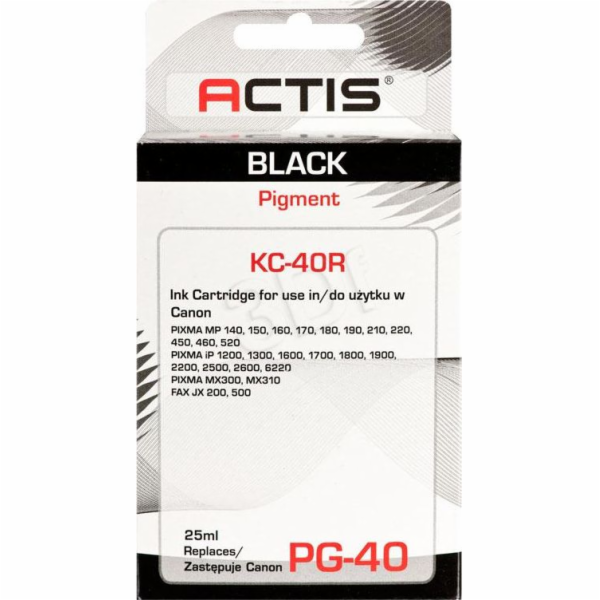 Actis KC-40R Inkoust (náhrada Canon PG-40/PG-50; standard...