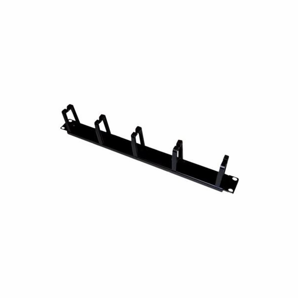 Alantec PK009 cable organizer Wall Cable holder Black 1 p...