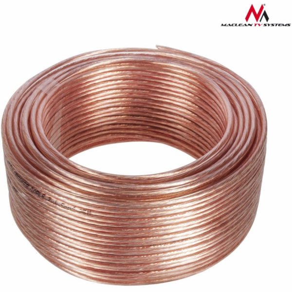 Kabel reproduktoru MacLean 25m 2*1,5 mm2 / 48*0,20cca 3,5...