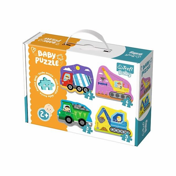 Trefl Baby Classic Vehicles na staveništi