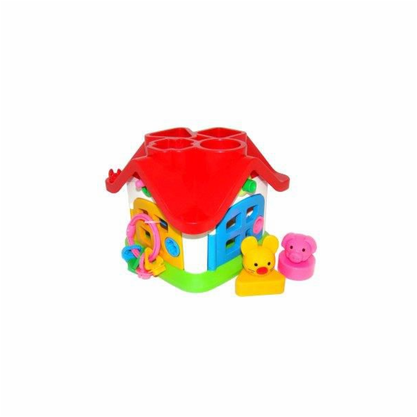 Polesie Puzzle domeček v mřížce - 9159 POLESIE