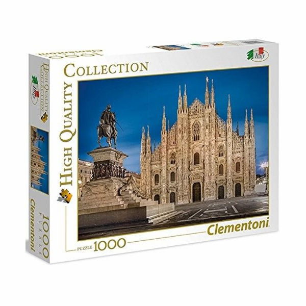 Clementoni Puzzle 1000 dílků Italská kolekce - Milán