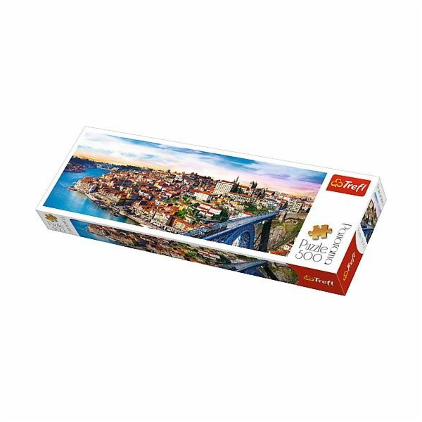 Puzzle Trefl, 500 dílků. Panorama – Porto, Portugalsko (G...