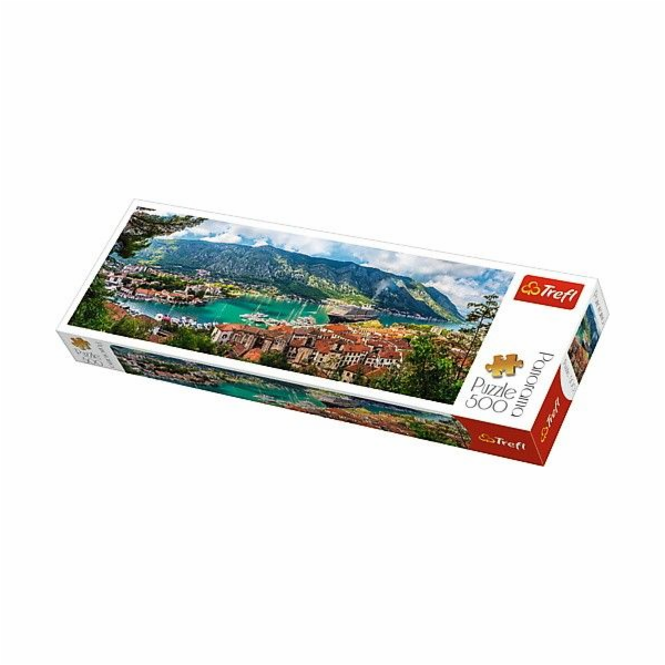 Trefl Puzzle 500 dílků Panorama - Kotor, Černá Hora (GXP-...