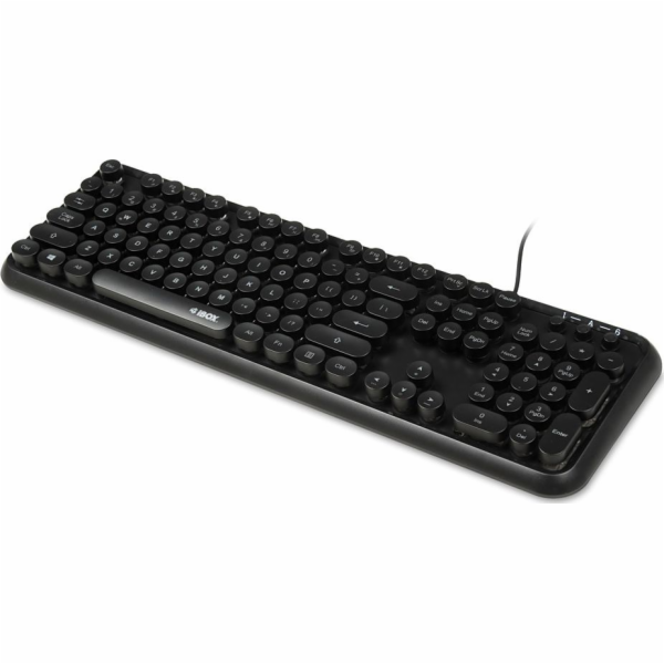 Klawiatura iBOX Pulsar Przewodowa Czarna US (IKS620)