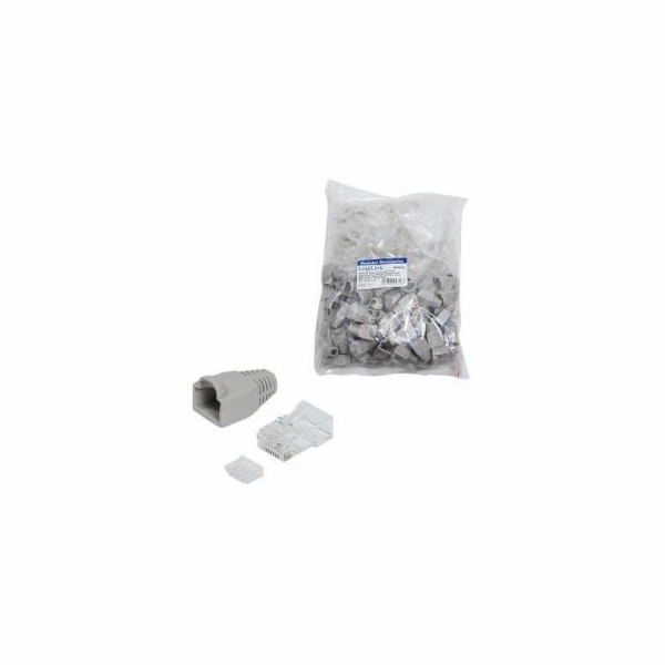 LOGILINK MP0023 LOGILINK - Plug Connector Cat.6 RJ45 100p...