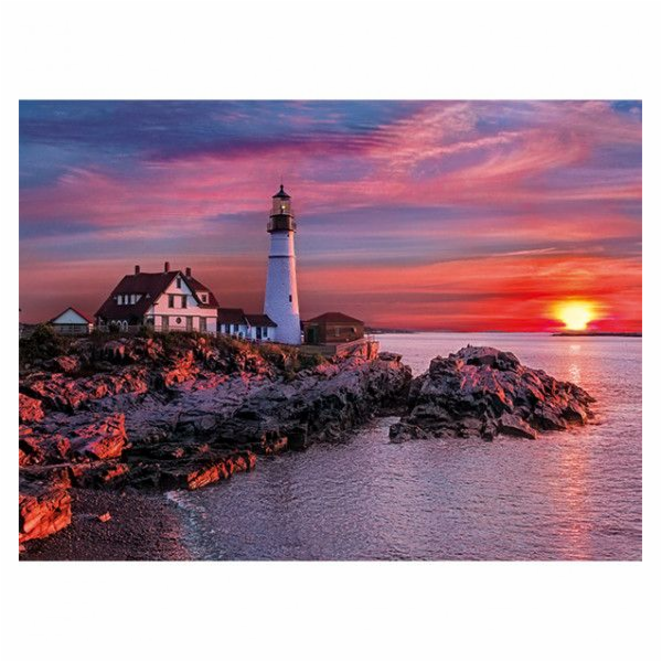 Puzzle Clementoni 500 dílků. HQC – Maják Portland Head (3...