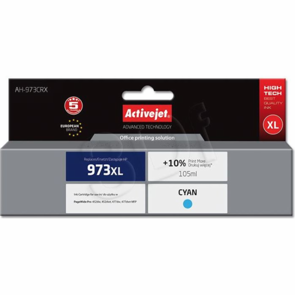 Activejet AH-973CRX Inkoust (náhrada za HP 973XL F6T81AE;...