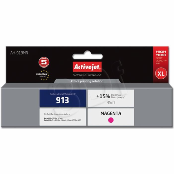 Activejet Inkoust AH-913MR (náhradní inkoust HP 913 F6T78...