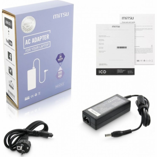 Zdroj pro notebook Mitsu Zdroj SAMSUNG 19V 3,16A ZM/SAM19...