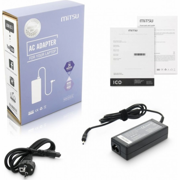 Adaptér na notebook Mitsu SAMSUNG 19V 3.16A ZM/SAM19316C ...