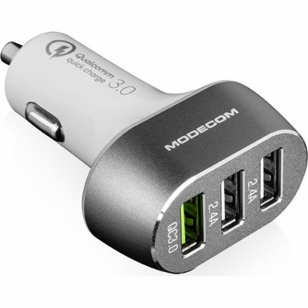 Car Charger Modecom Micro Usb 3 x USB