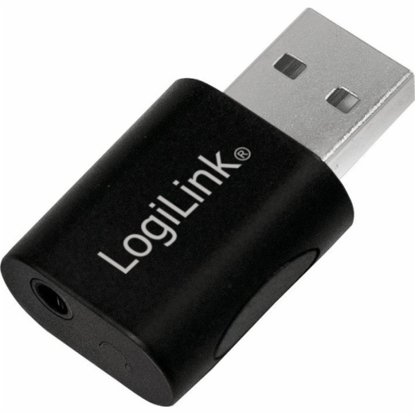 USB adaptér LogiLink s 3,5 mm konektorem TRRS